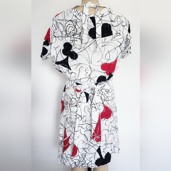 Vivienne Westwood 2018 White Card Symbol Runway Dress - Picture 7 of 13